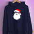 Santa’s Demisexual Pride Flag Shades Hoodie - Navy